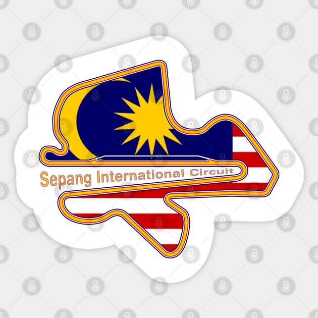 Sepang (Malasia) International circuit Sticker by erndub